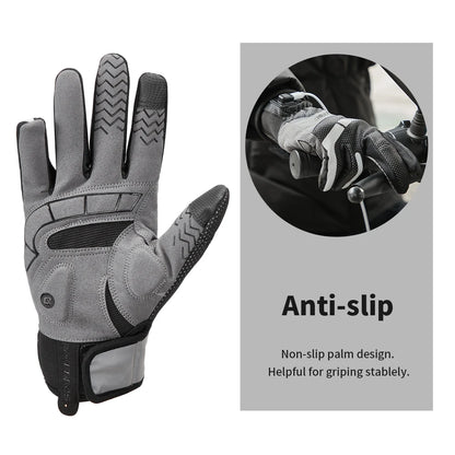 Electric Scooter Winter Heated Gloves USB Post Heating Thermal Gloves for Motorcycle Touchscreen Anti-Slip Cycling Bike Gloves