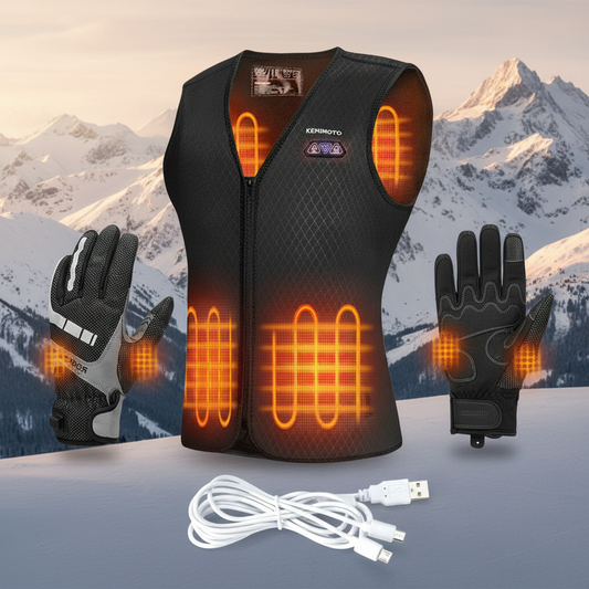 Pack ThermoRide Heated gloves + jacket