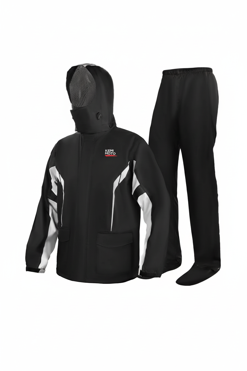 Présentation studio veste et pantalon moto