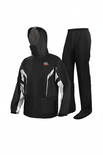 Présentation studio veste et pantalon moto