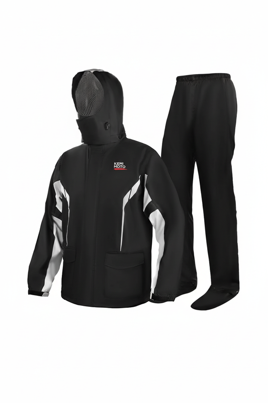 Présentation studio veste et pantalon moto